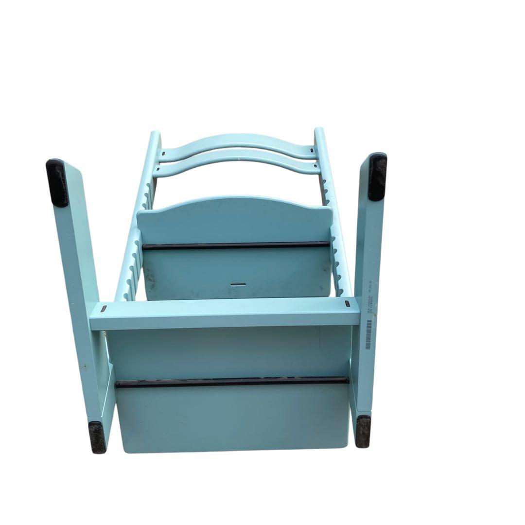 ストッケ　トリップトラップ　ターコイズ　ブルー　シリアルナンバー4