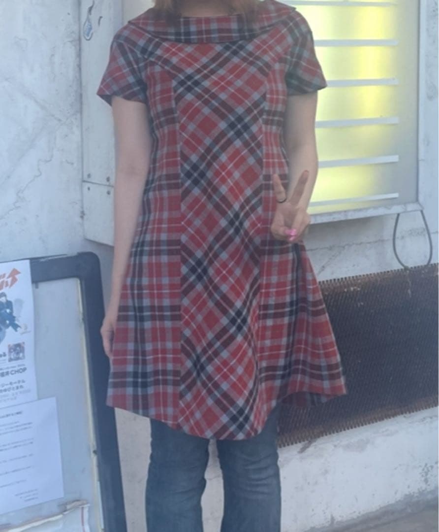 Vivienne Westwood チェック ワンピース