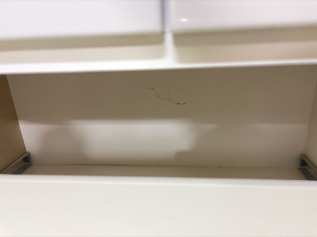 ニトリ　キッチンホードアルミナ2 食器棚　説明書付き