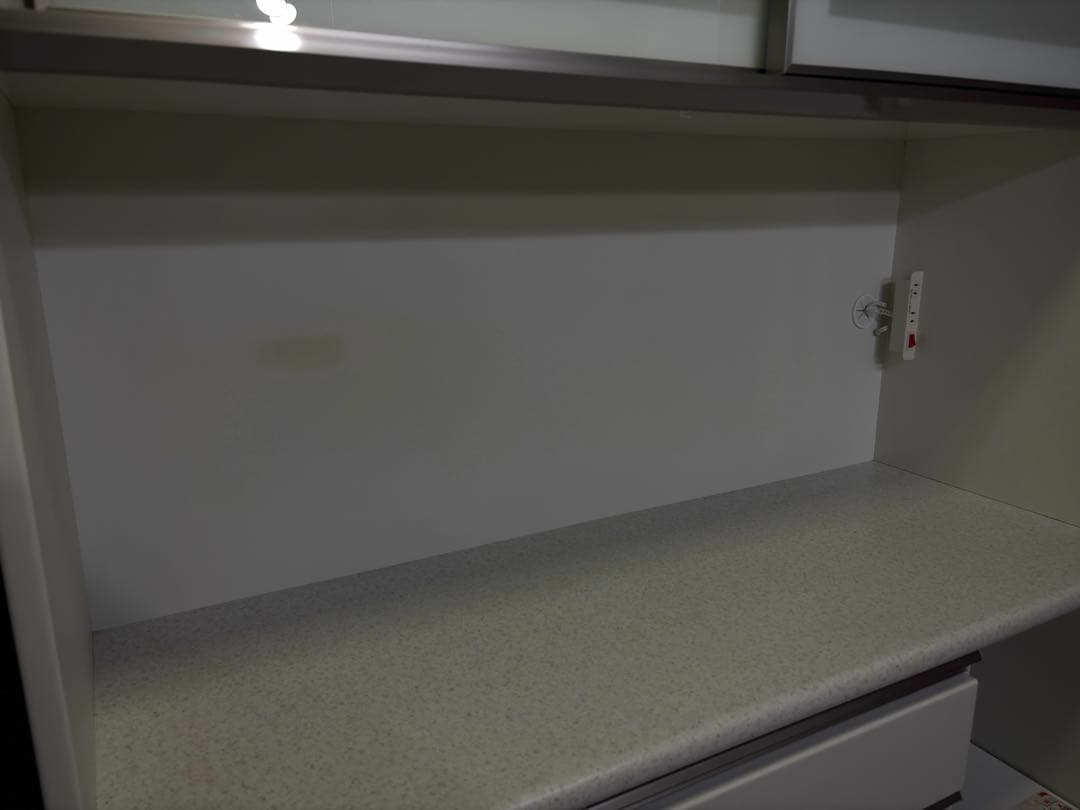 ニトリ　キッチンホードアルミナ2 食器棚　説明書付き