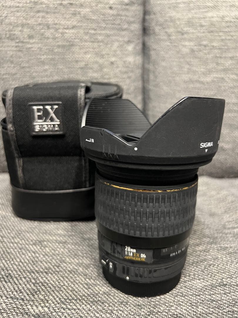 シグマレンズ　Canon用　20mm f1.8 動作確認済