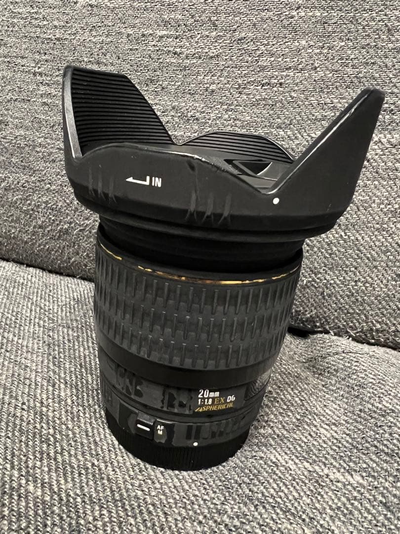 シグマレンズ　Canon用　20mm f1.8 動作確認済