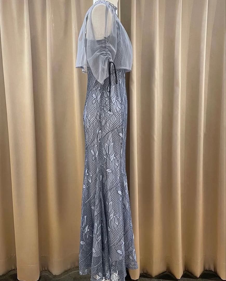 ア★新品タグ付き★ドリードール　チュールボレロレースキャミワンピレイヤード