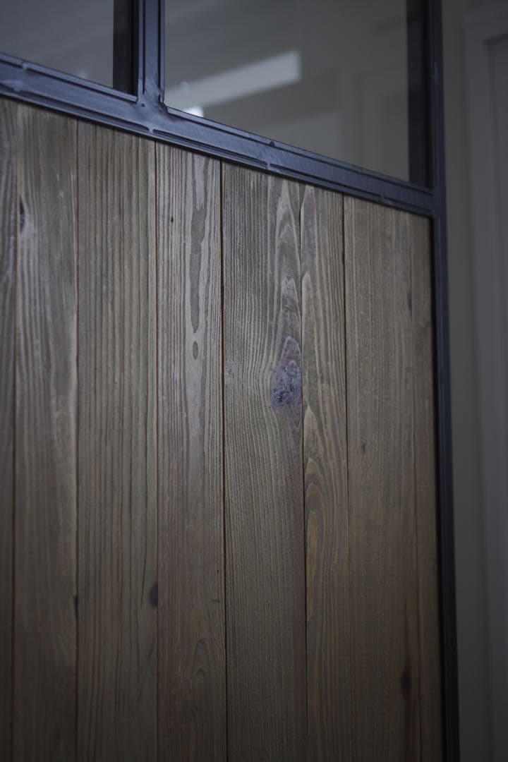 ガラス　アイアン　建具　アンティーク　ヴィンテージ