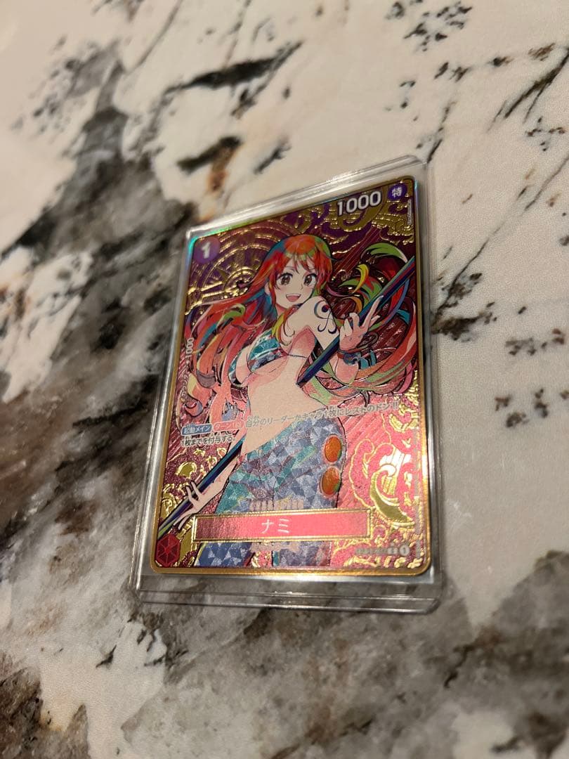 ワンピースカード ナミ ストレージボックスセット Cパラレル ST01-007