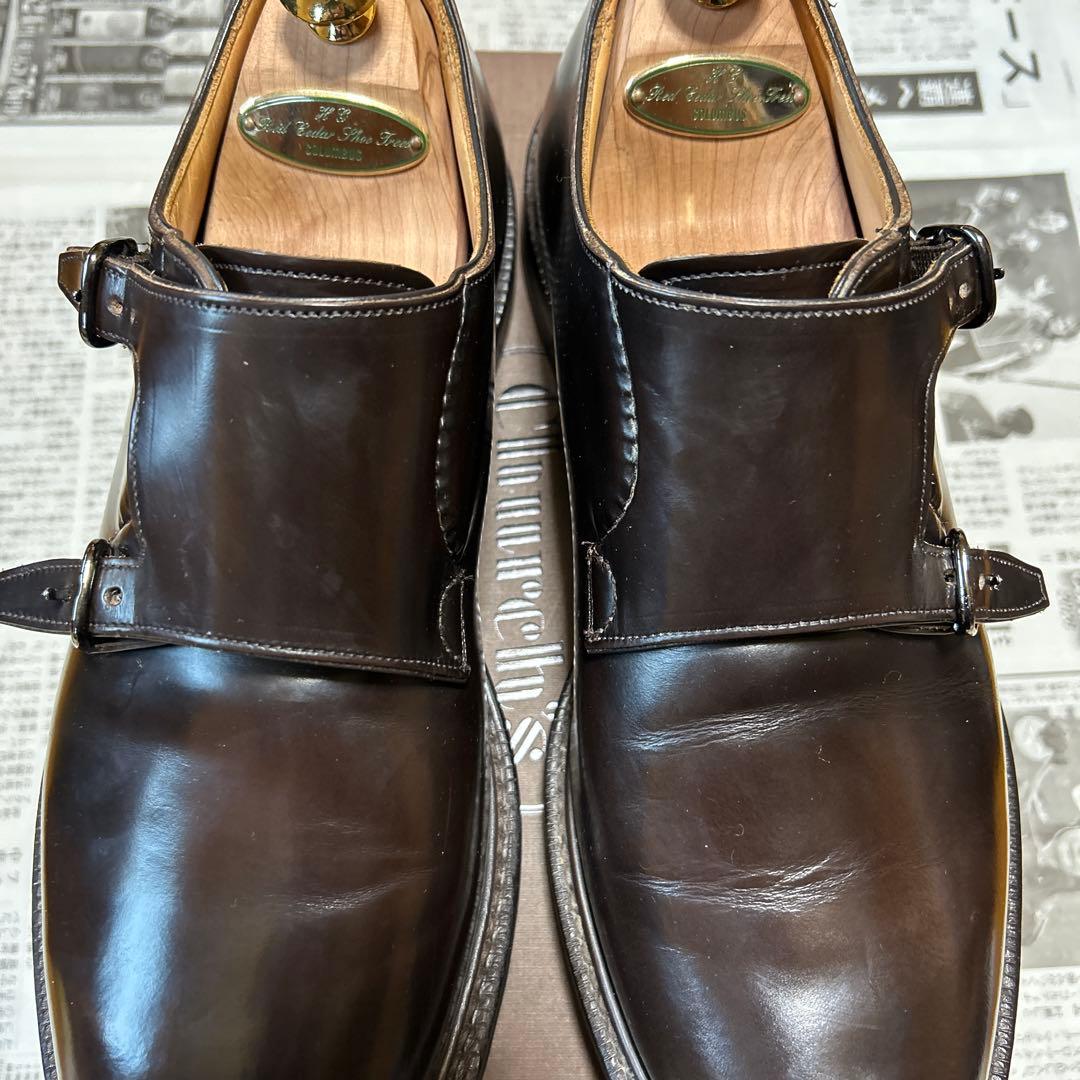 チャーチ　ダブルモンクストラップ　75F