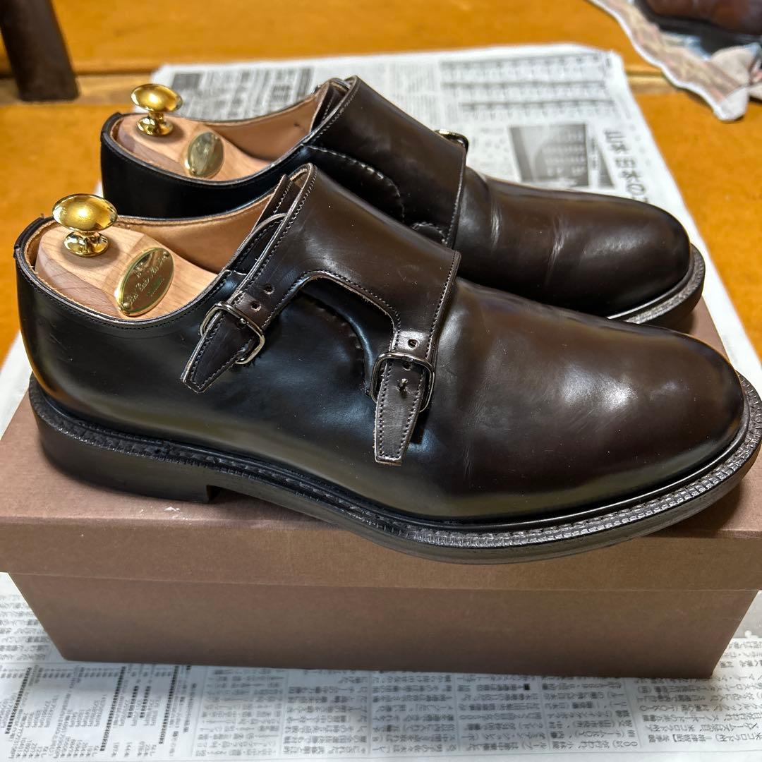 チャーチ　ダブルモンクストラップ　75F