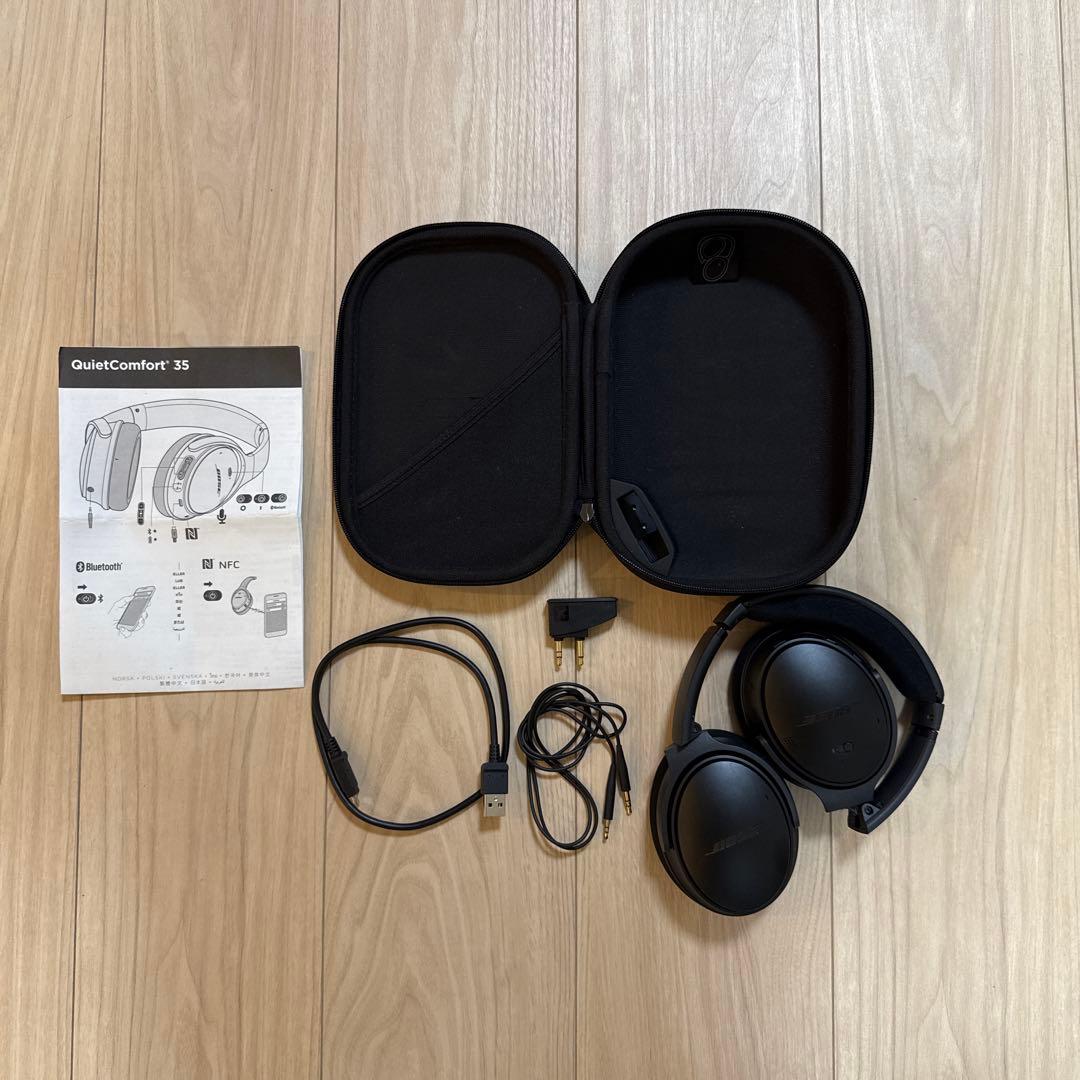 ［動作確認済］BOSE QuietComfort 35 Black ヘッドフォン