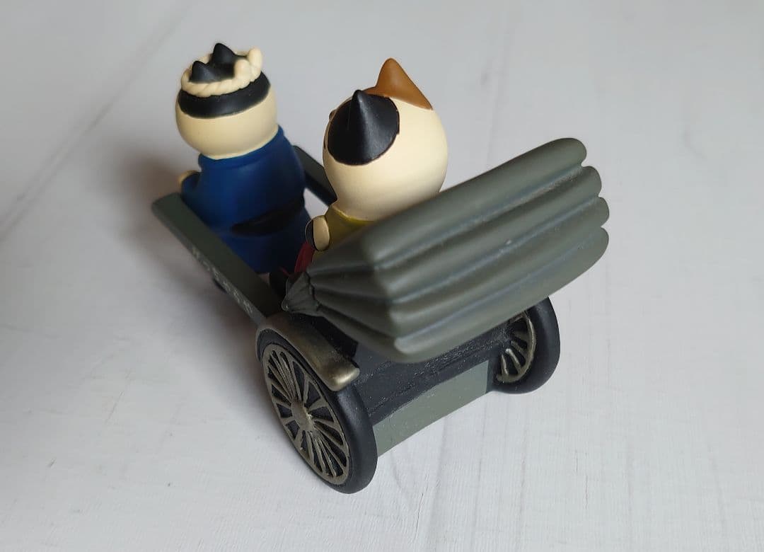 おなつ 限定 がっちゃらや コンコンブル 人力車猫 デコレDECOLE