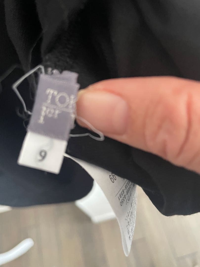 トクコプルミエヴォル/蝶モザイクデザイン長袖チュニック