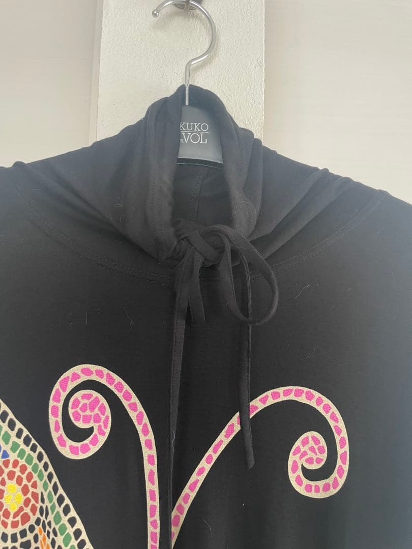 トクコプルミエヴォル/蝶モザイクデザイン長袖チュニック