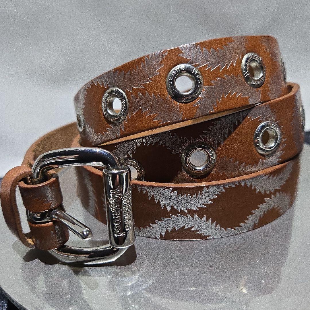 美品 Vivienne Westwood スクイグル レザーベルト 男女兼用