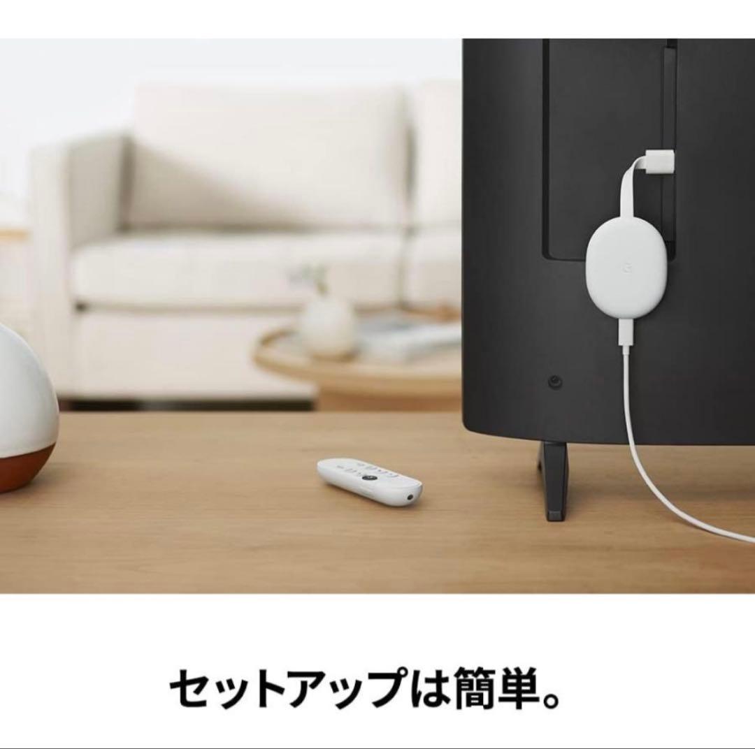 Chromecast 4K GA01919-JP新品未開封
