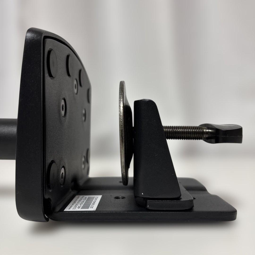 エルゴトロンLX デュアルモニターアーム ロングポール ＋純正追加アーム1本