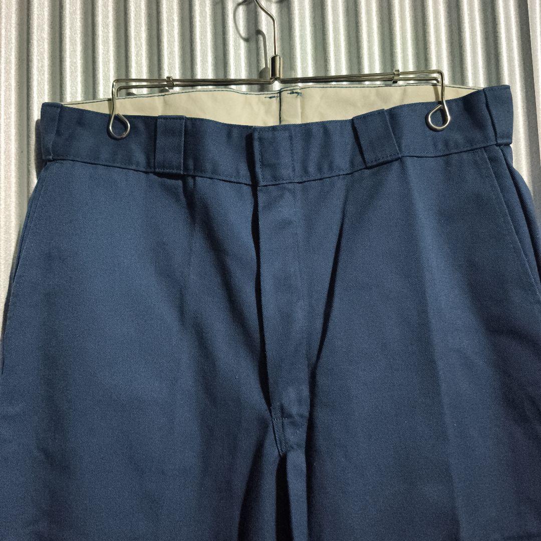 USA製 90s ディッキーズ ネイビー チノパン トラウザー W34