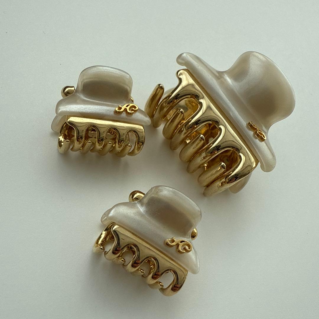 アッカ　ヘアクリップ3点セット