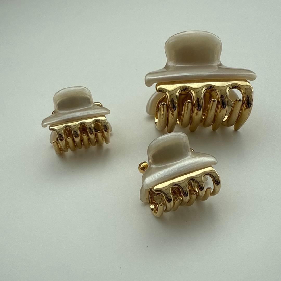 アッカ　ヘアクリップ3点セット