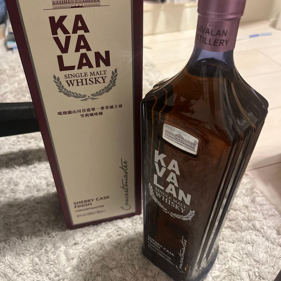 KAVALAN コンサートマスター　シェリーカスクフィニッシュ　1000ml