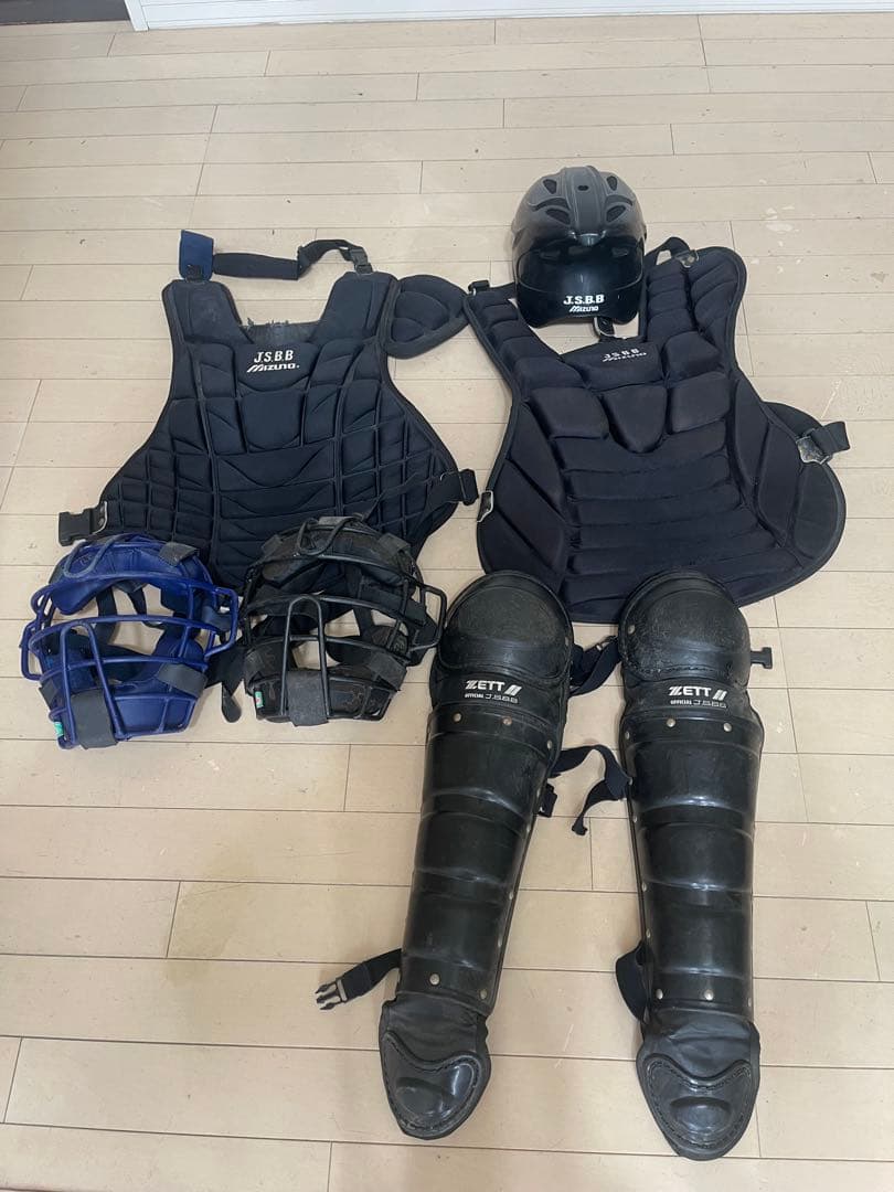 ZETT キャッチャー防具一式 JSBB