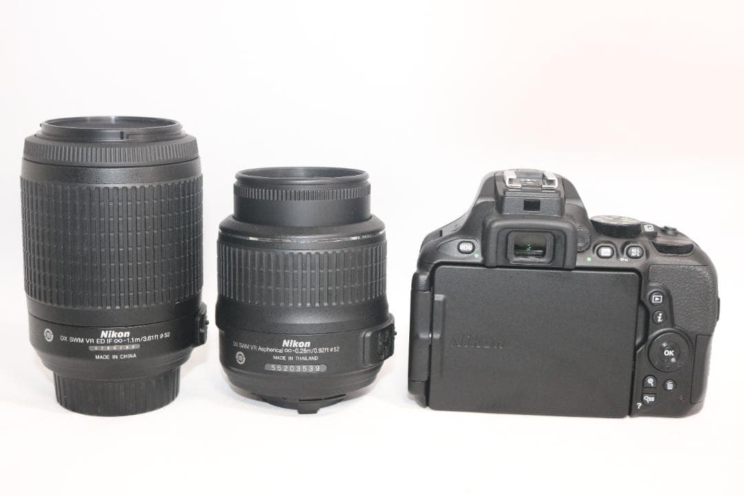 10／26まで！S回数少⭐Nikon D5600 美品⭐シリーズ最新！Wレンズ