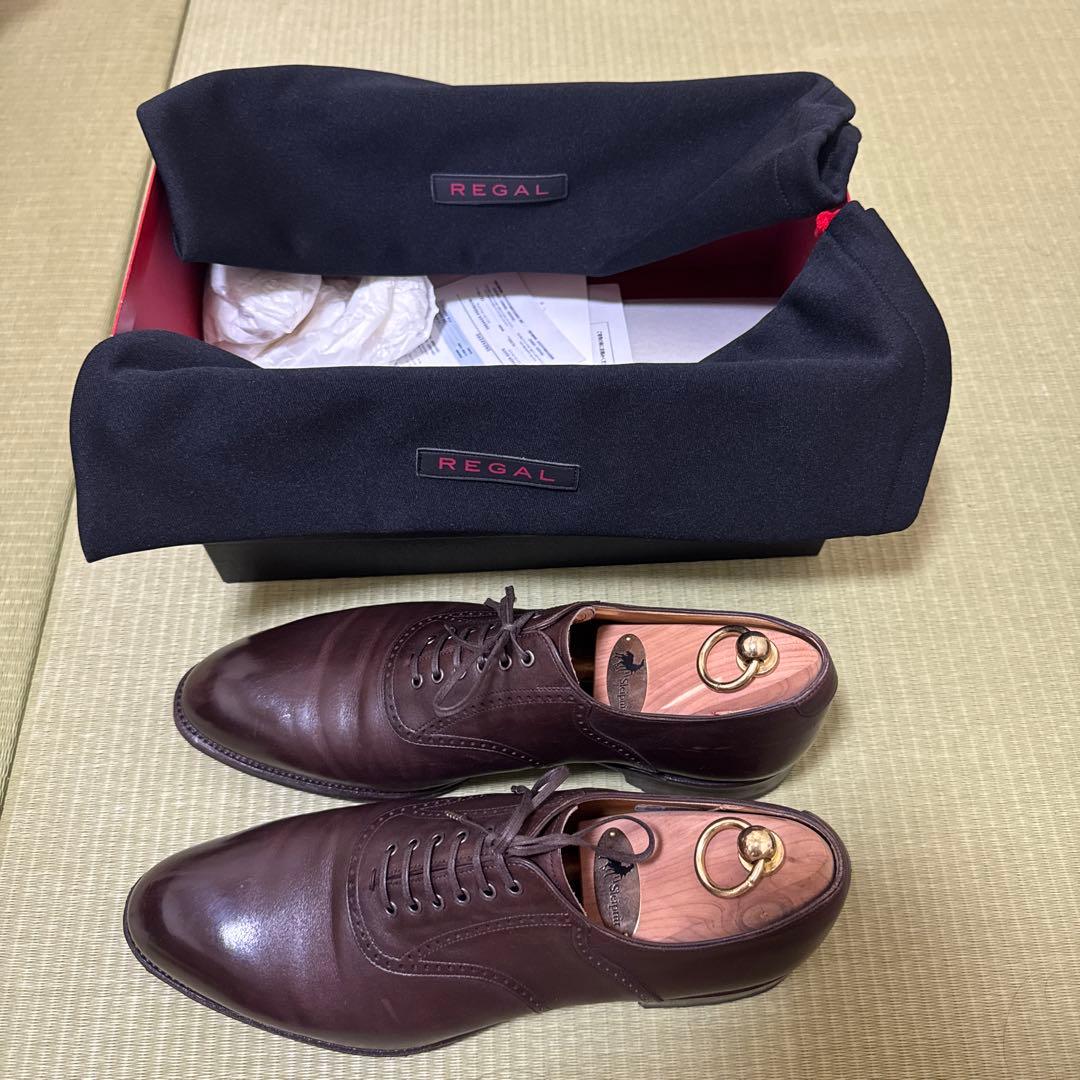 THE MASTER REGAL ダークブラウン ドレスシューズ