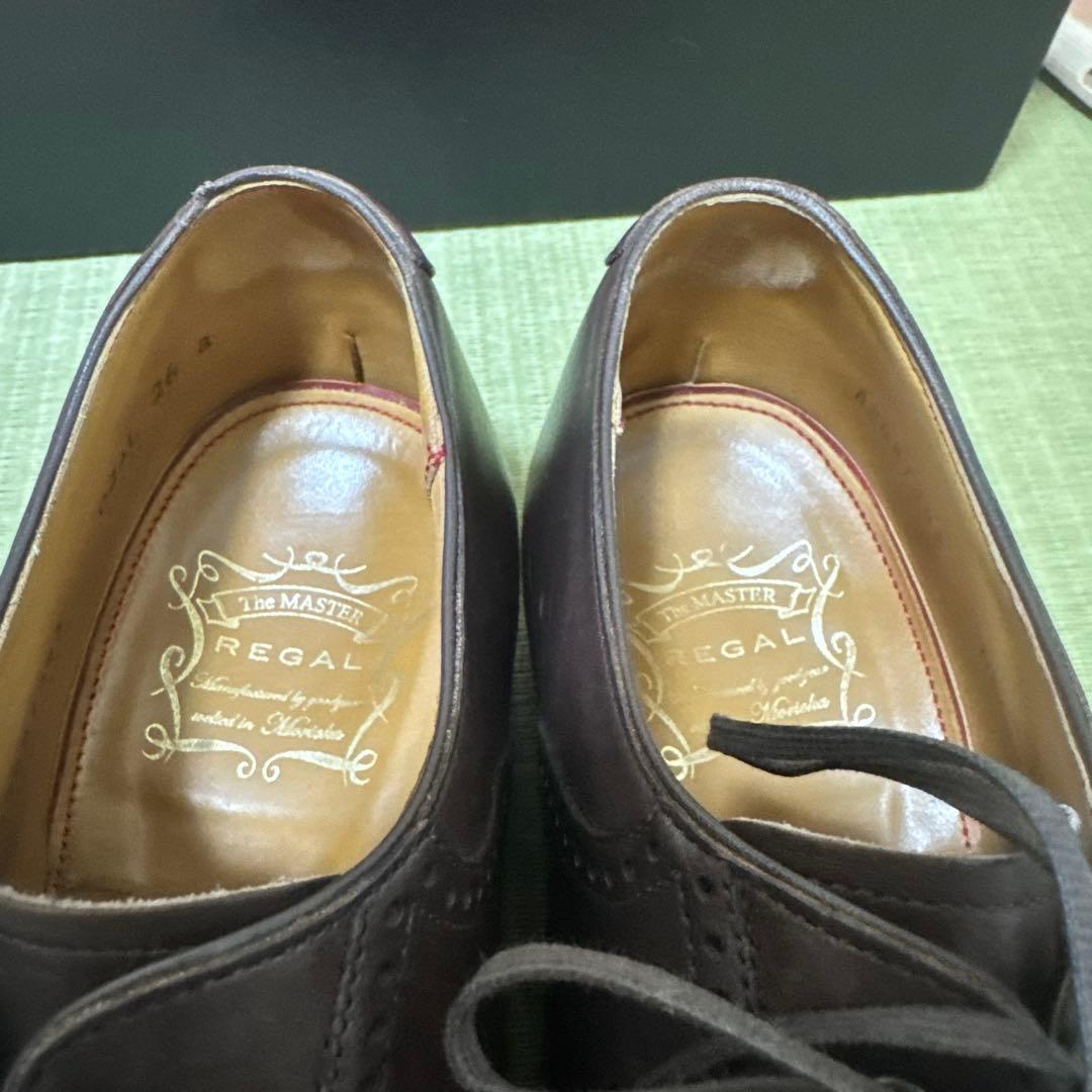 THE MASTER REGAL ダークブラウン ドレスシューズ