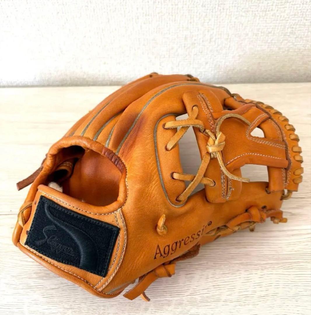 【美品】久保田スラッガー　軟式グローブ　KNS-AR3 ラベル交換済み