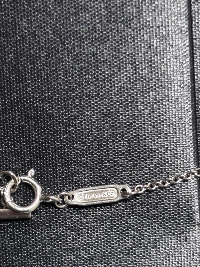 Tiffany & Co. スマイルホワイトゴールドネックレス