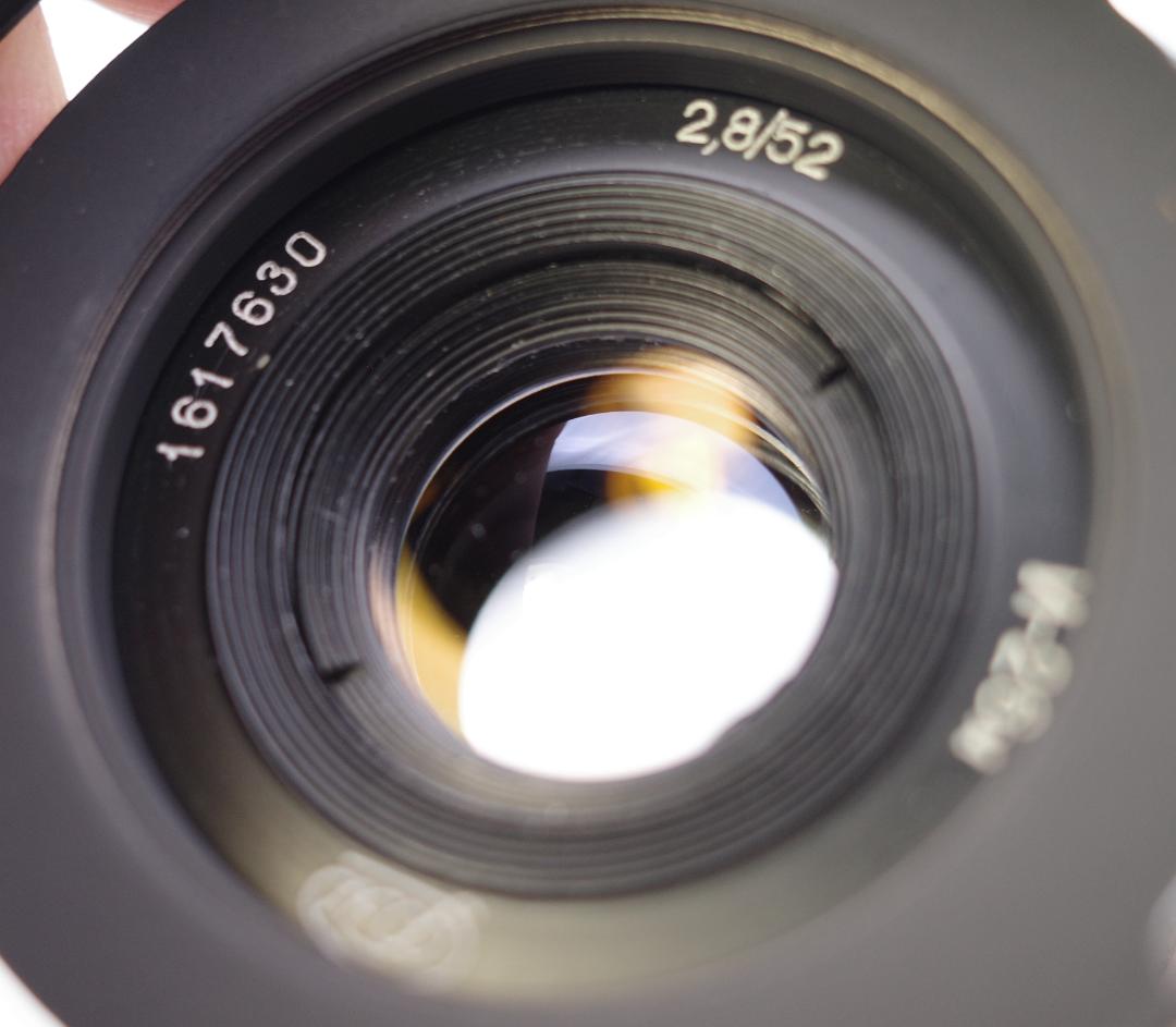 4　美品　インダスター26　10枚絞り　52ｍｍｆ2.8 オールドレンズ