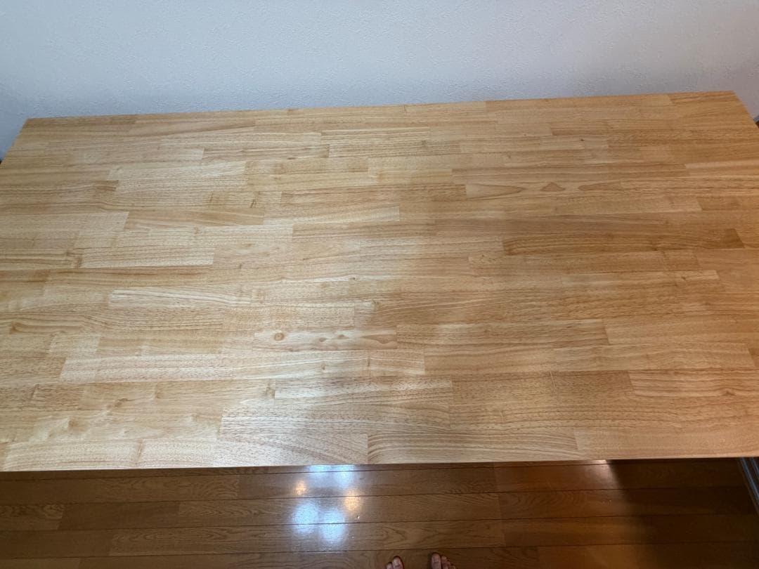 KANADEMONO THE TABLE ラバーウッド ナチュラル スクエア