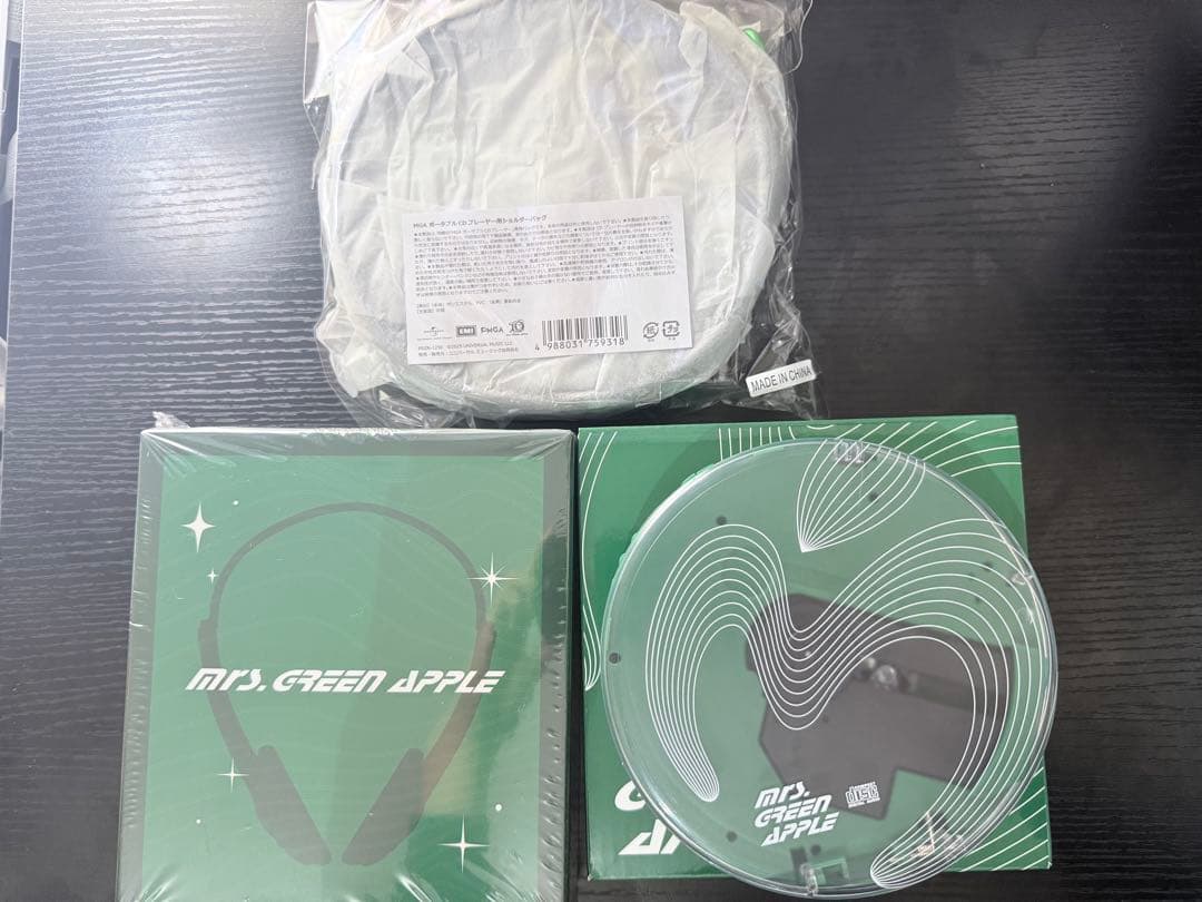 Mrs. Green Apple CDプレイヤー・ヘッドホン セット