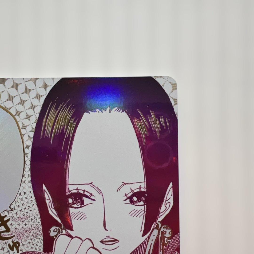 ワンピース カード七傑ハンコック美品！