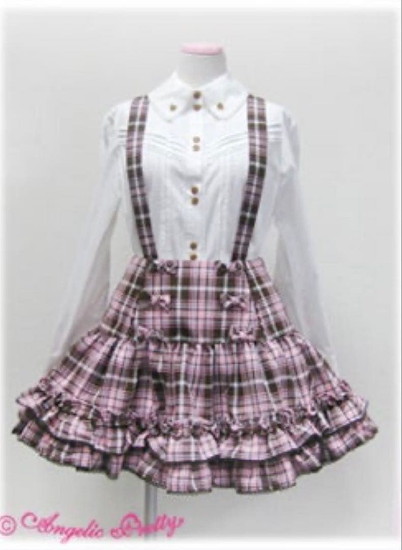 レア　アンジェリックプリティDolce Tartan サス付きスカー2010年頃