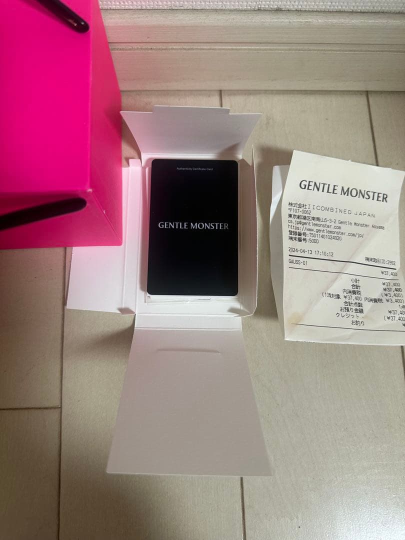 小物 GENTLE MONSTER gauss 01