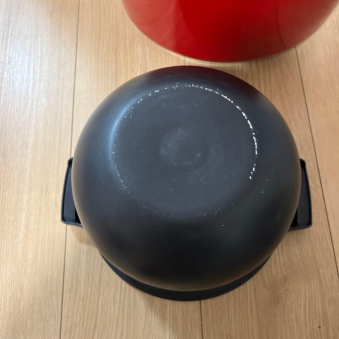 SHARP HEALSIO 電気圧力鍋 レッド　KN-HW24F