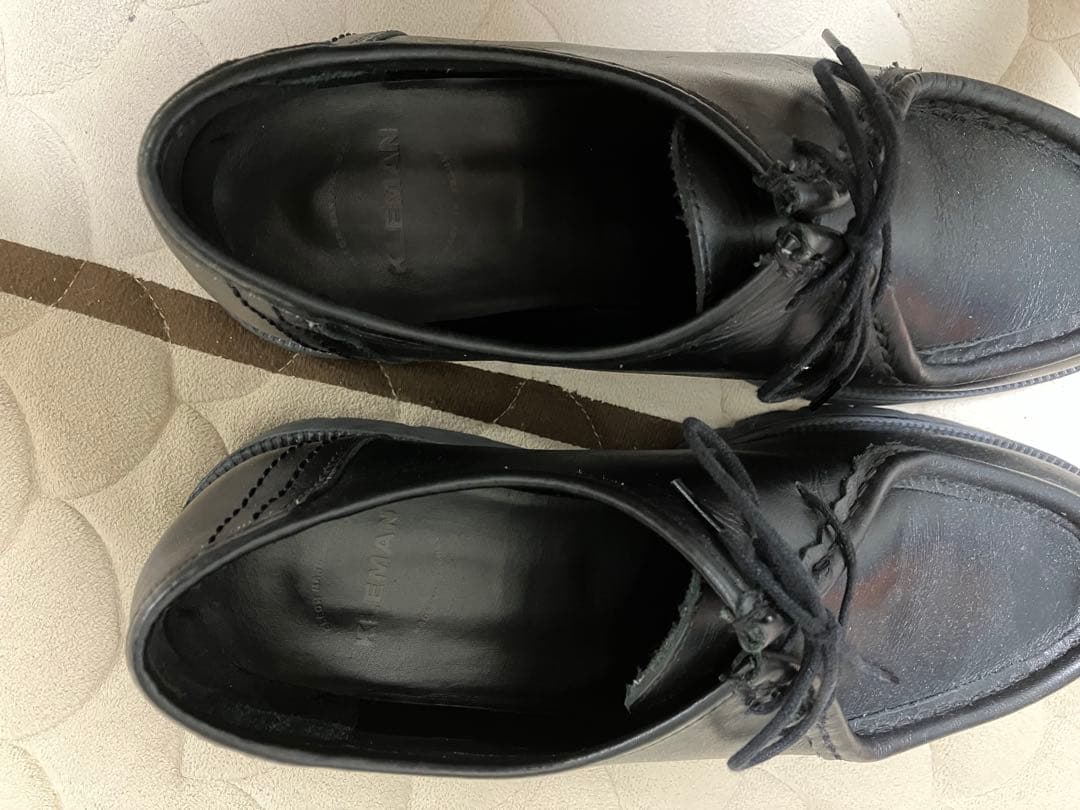 KlEMAN クレマン　パドロール　チロリアンシューズ　ブラック　サイズ43