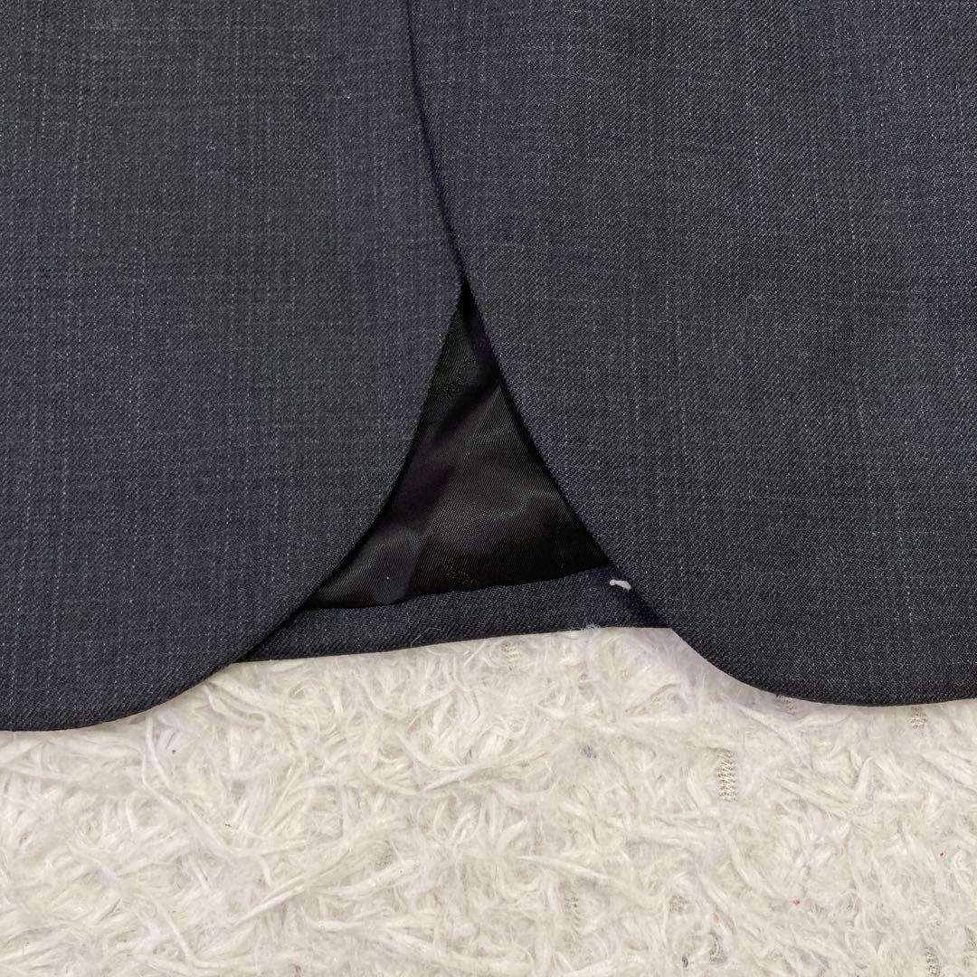 ［未使用］TAKEO KIKUCHI セットアップ チャコール LL フォーマル