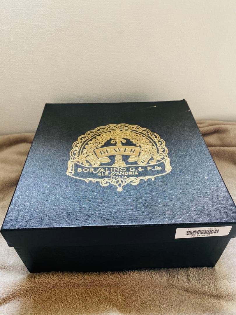 Borsalino/ボルサリーノハット ビーバーファーフェルトハット 帽子