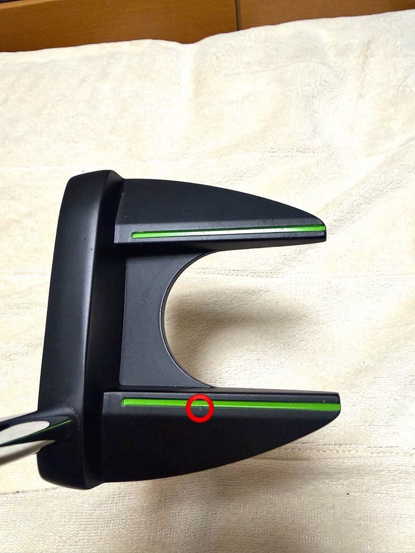 訳あり値引☆中尺パター☆36インチ★アームロックもOK★中尺用極太五角形グリップ