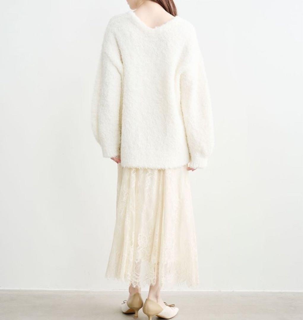 最安値COCODEAL ニットカーデ✖️レースキャミワンピース