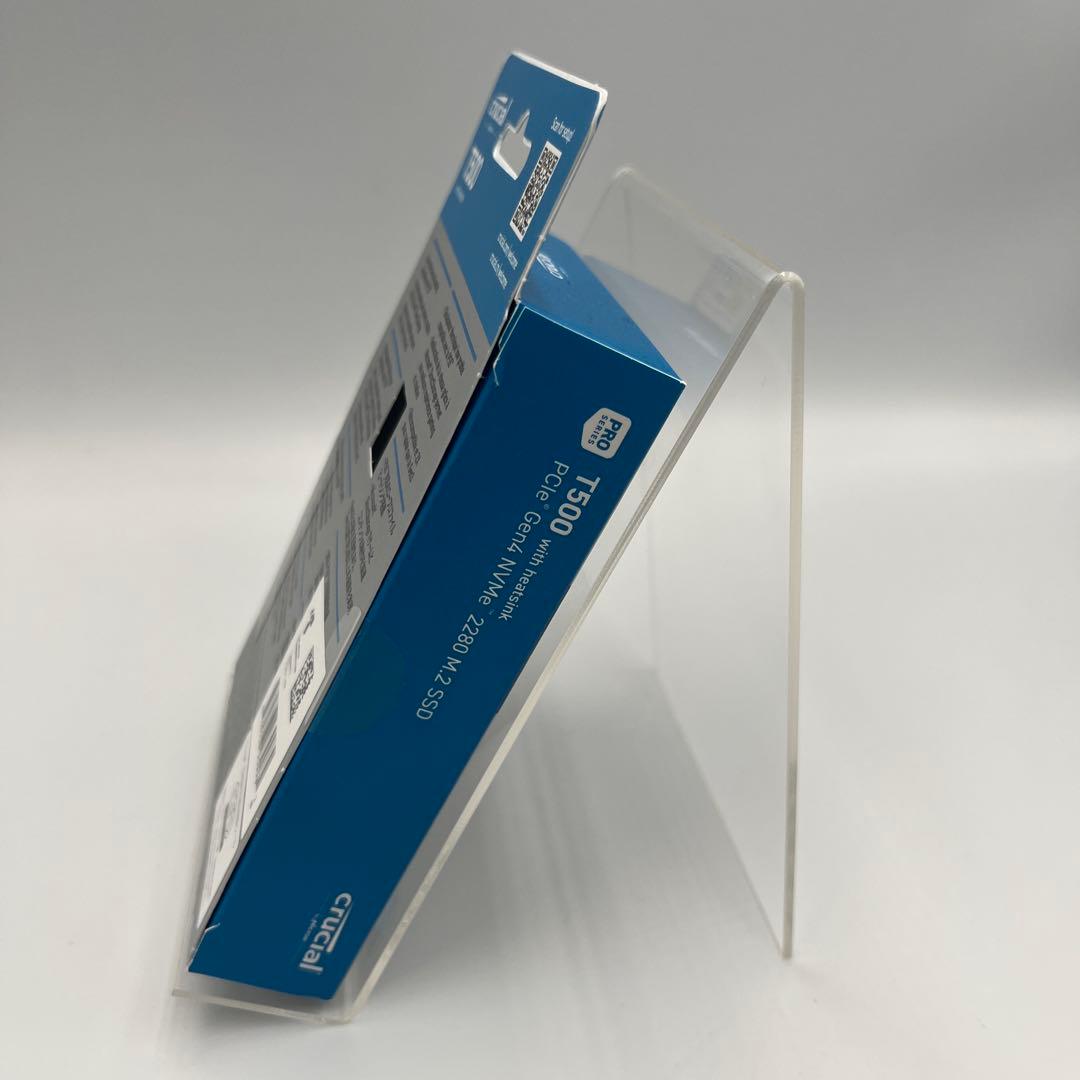 【新品未開封】Crucial NVMe内蔵 M.2SSD(1TB)ヒートシンク付