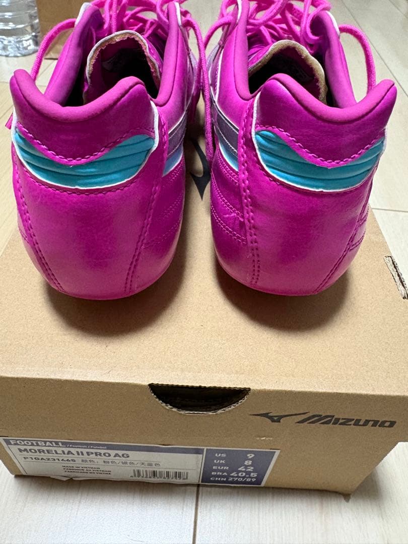 美品 海外限定モデル MIZUNO ミズノ モレリア2 PRO AG 27.0