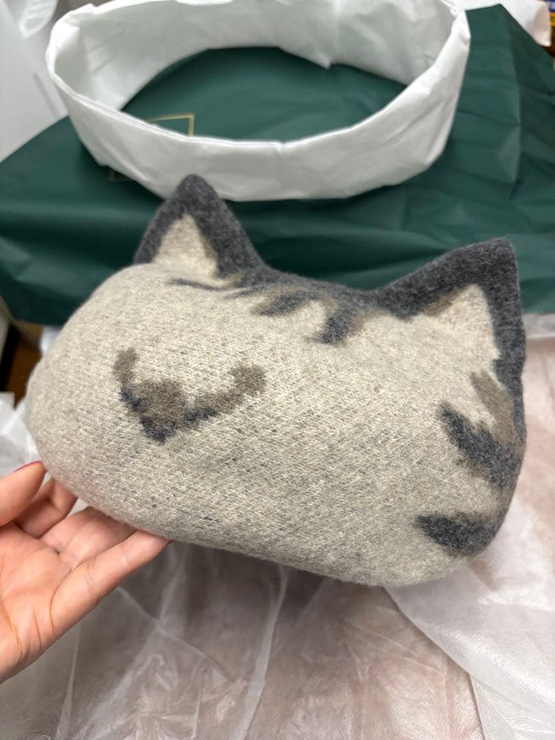 ⭐︎新品未使用　大人気！Dodge猫耳ベレー帽