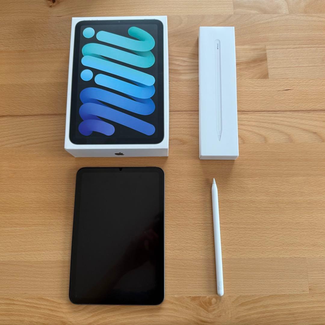 iPad mini6 64GB Wi-Fi + Apple Pencil第2世代