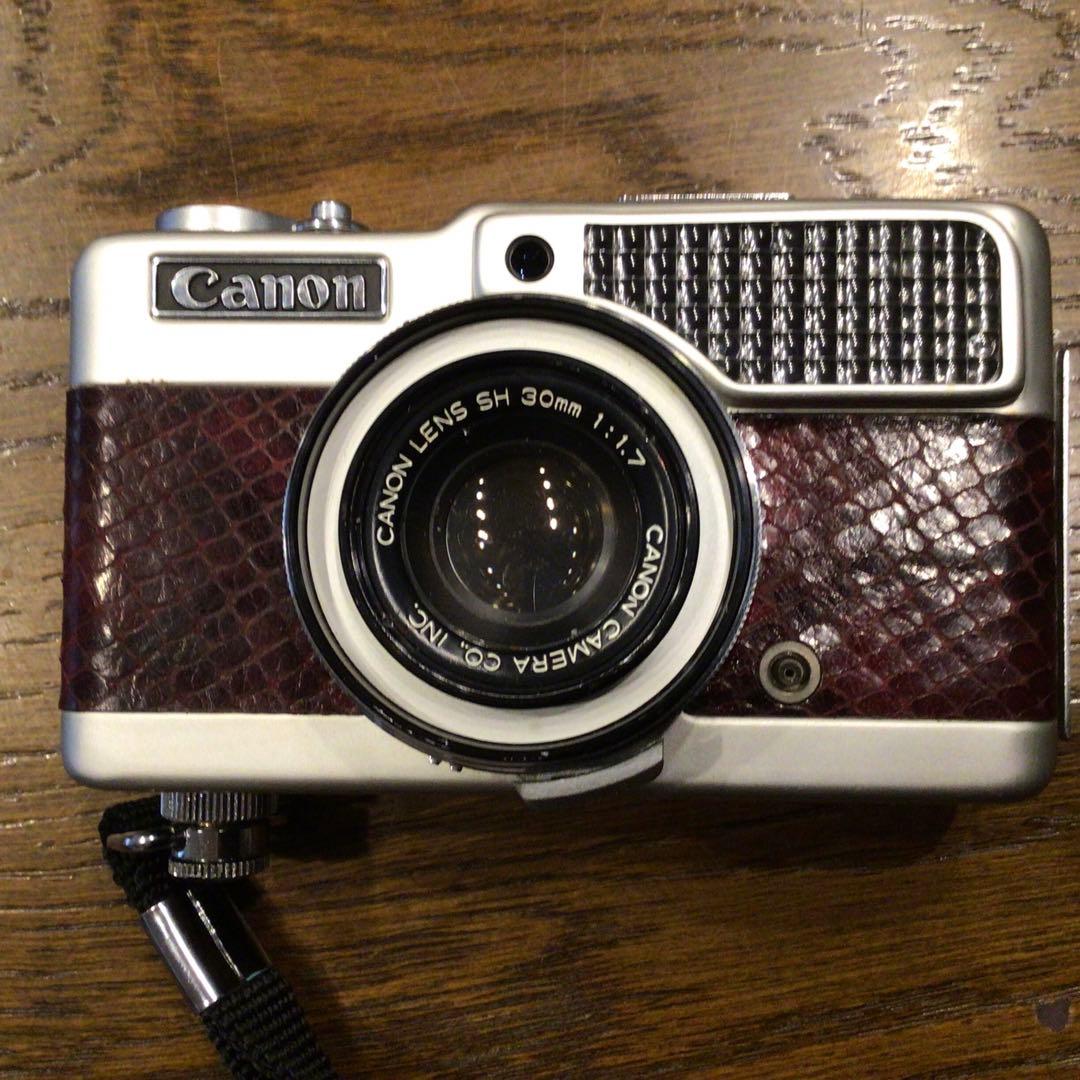 Canon Demi S 35mmレンズシャッター式　ハーフサイズカメラ