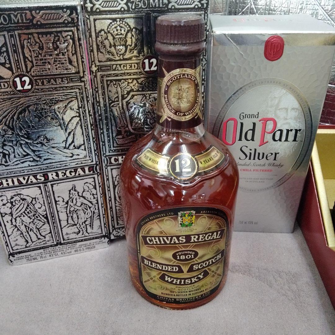 Grand Old Parr 12年 ブレンデッドスコッチウイスキーまとめ 4本