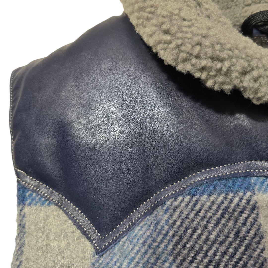 ロッキーマウンテンフェザーベッド × エイプ ダウンベスト ウール 42