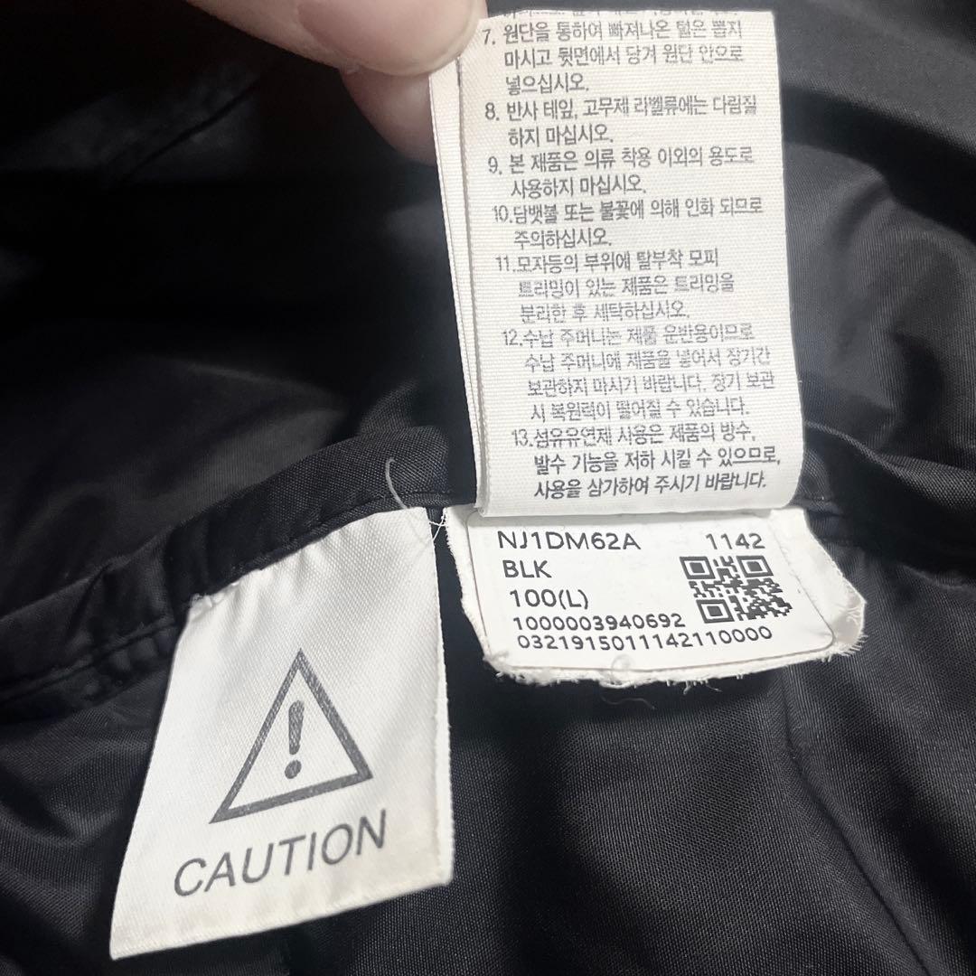 値下げ中！L ヌプシ メンズ 黒 中古 / THE NORTH FACE