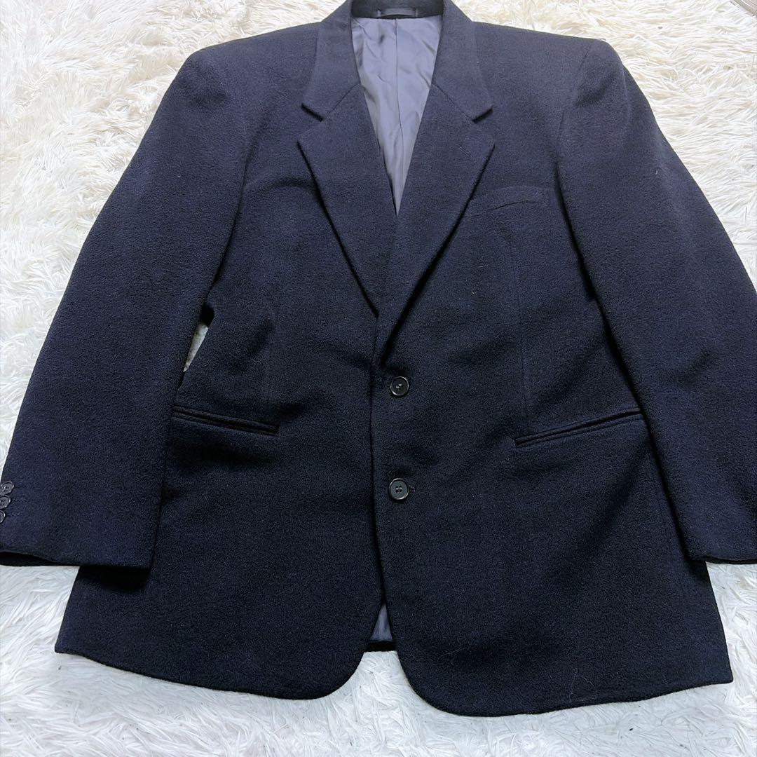 ロロピアーナ ヴィンテージ カシミヤ100 ジャケット イタリア製 紺 L