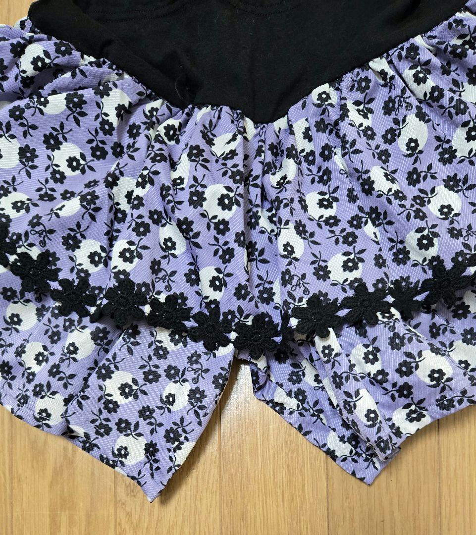 新品タグ付き　アナスイミニ　Tシャツ　フリルキュロット　３点セット　150